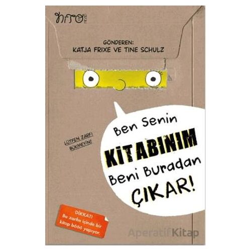 Ben Senin Kitabınım Beni Buradan Çıkar! - Katja Frixe - Nito Kitap