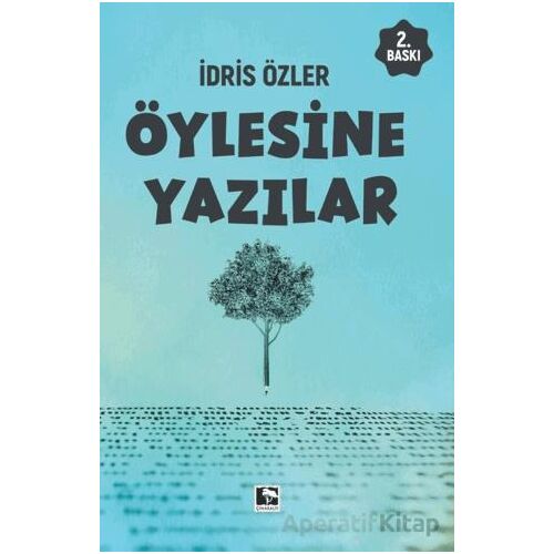 Öylesine Yazılar - İdris Özler - Çınaraltı Yayınları