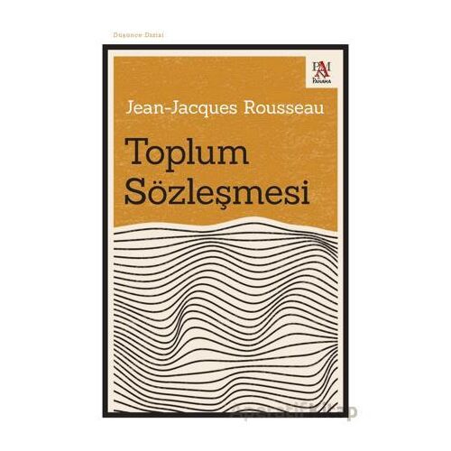 Toplum Sözleşmesi - Jean-Jacques Rousseau - Panama Yayıncılık