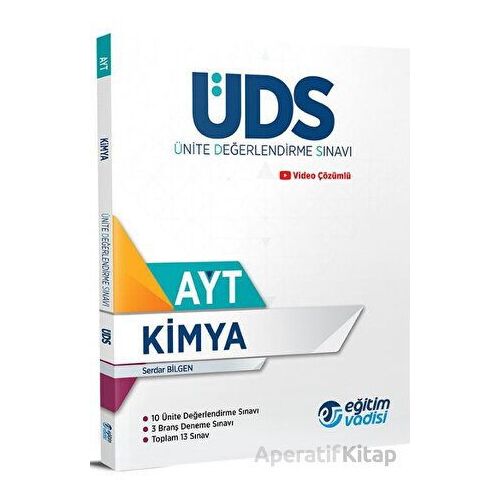 Eğitim Vadisi AYT Kimya ÜDS Ünite Değerlendirme Sınavı
