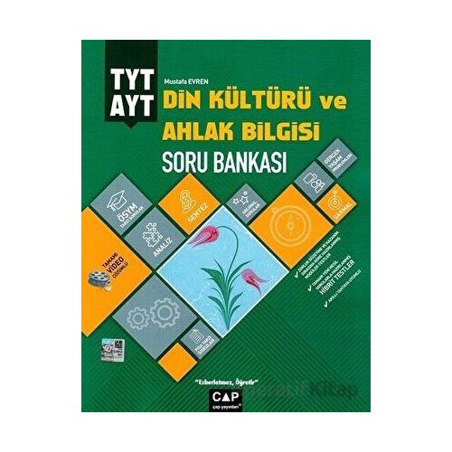 TYT AYT Din Kültürü ve Ahlak Bilgisi Soru Bankası Çap Yayınları