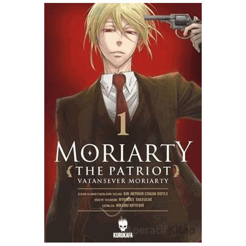 Moriarty the Patriot- Vatansever Moriarty 1 - Ryosuke Takeuchi - Kurukafa Yayınevi