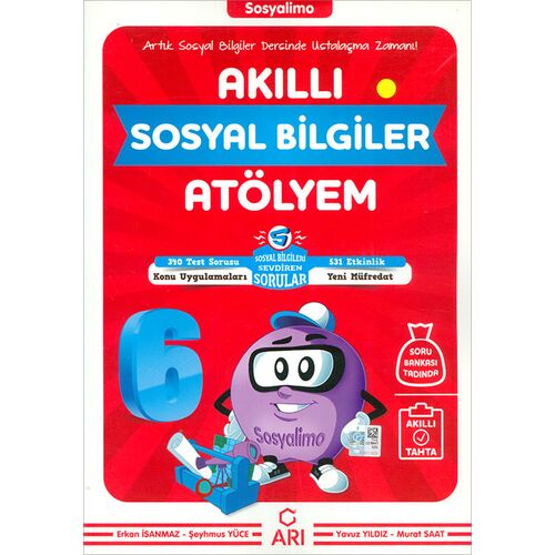 6. Sınıf Sosyalimo Akıllı Sosyal Bilgiler Atölyem Arı Yayıncılık