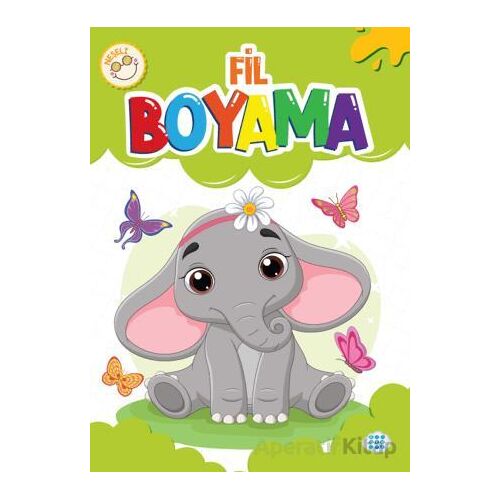Neşeli Fil Boyama - Kollektif - Dokuz Çocuk