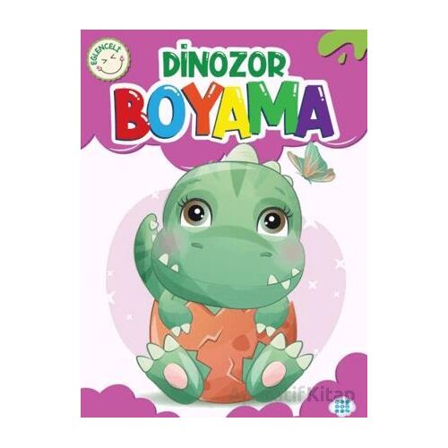 Eğlenceli Dinozor Boyama - Kolektif - Dokuz Çocuk