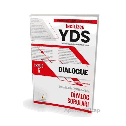 YDS İngilizce Dialogue Issue 5 - Burak Yaşar - Pelikan Tıp Teknik Yayıncılık