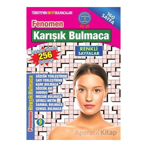 Fenomen Karışık Bulmaca 9 - Kolektif - Maxi Yayıncılık