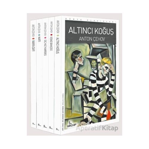 Anton Çehov 5li Set - Anton Çehov - Girdap Kitap