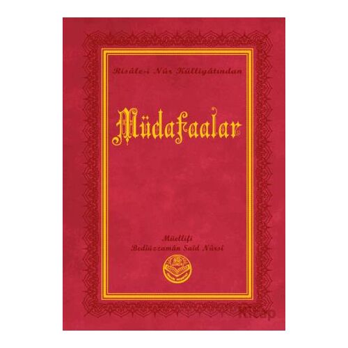 Müdafaalar (Büyük Boy) - Bediüzzaman Said Nursi - Tenvir Neşriyat