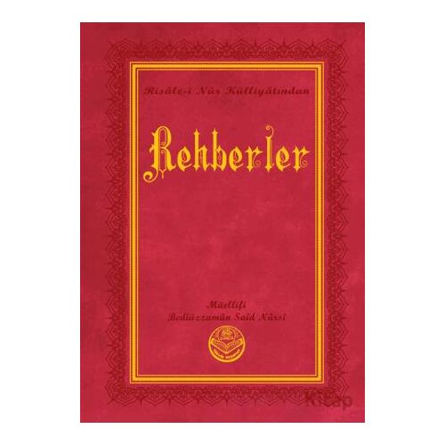 Rehberler (Büyük Boy) - Bediüzzaman Said Nursi - Tenvir Neşriyat