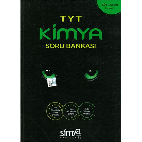 TYT Kimya Soru Bankası Simya Dergisi Yayınları