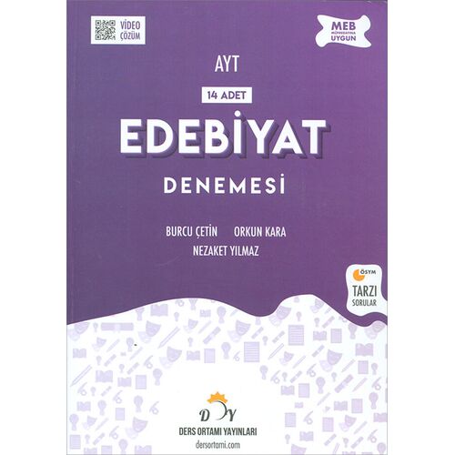 AYT 14 lü Edebiyat Denemesi Ders Ortamı Yayınları