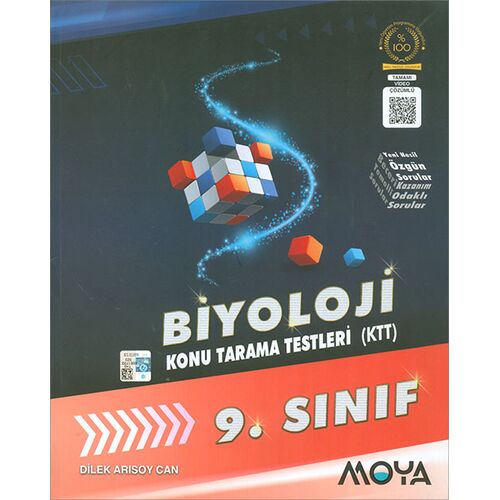 9.Sınıf Biyoloji Konu Tarama Testleri Moya - Yazıt Yayıncılık 2024 Öncesi Müfredat