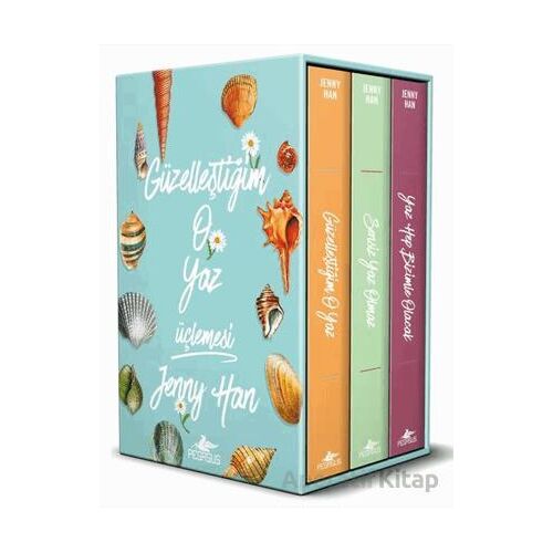 Güzelleştiğim O Yaz Üçlemesi Kutulu Özel Set (3 Kitap) - Jenny Han - Pegasus Yayınları