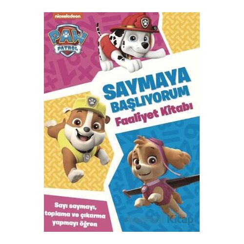 Paw Patrol Saymaya Başlıyorum - Spin Master Paw - Beta Kids