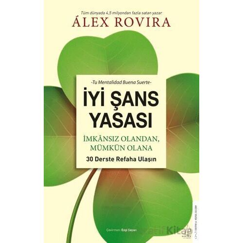 İyi Şans Yasası - Alex Rovira - Destek Yayınları