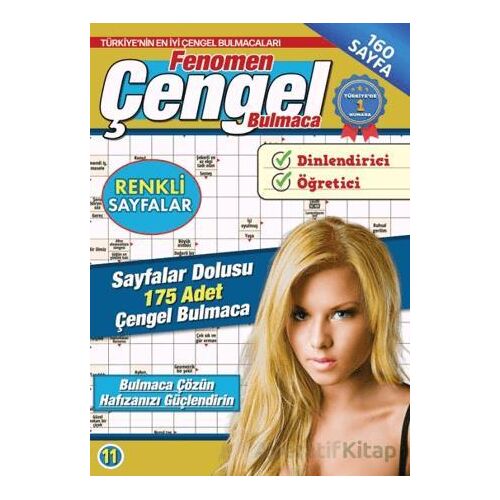 Fenomen Çengel Bulmaca 11 - Bertan Kodamanoğlu - Maxi Yayıncılık