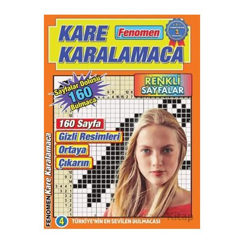 Fenomen Kare Karalamaca 4 - Bertan Kodamanoğlu - Maxi Yayıncılık