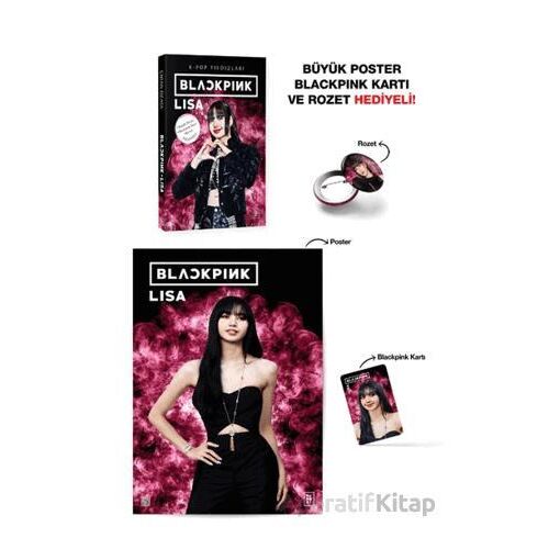 Blackpink Lisa - K-Pop Yıldızları - Cihan Özata - Parodi Yayınları