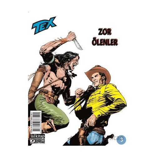 Tex Sayı 3 - Zor Ölenler - Jacopo Rauch - Lal Kitap