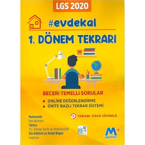 2020 LGS 1.Dönem Tekrarı Martı Yayınları (Kampanyalı)