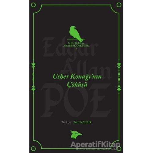 Usber Konağının Çöküşü - Edgar Allan Poe - Alakarga Sanat Yayınları