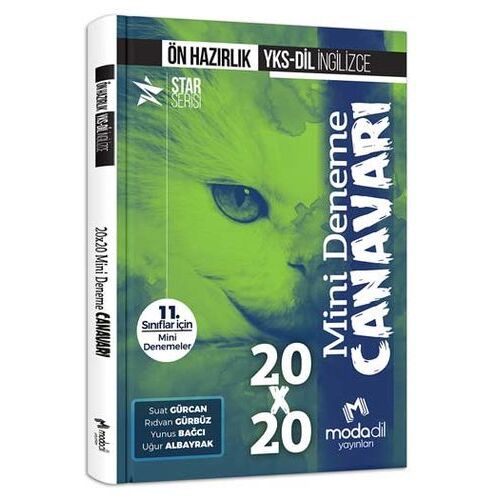 Modadil YKS-DİL İngilizce Ön Hazırlık 20x20 Mini Deneme Canavarı