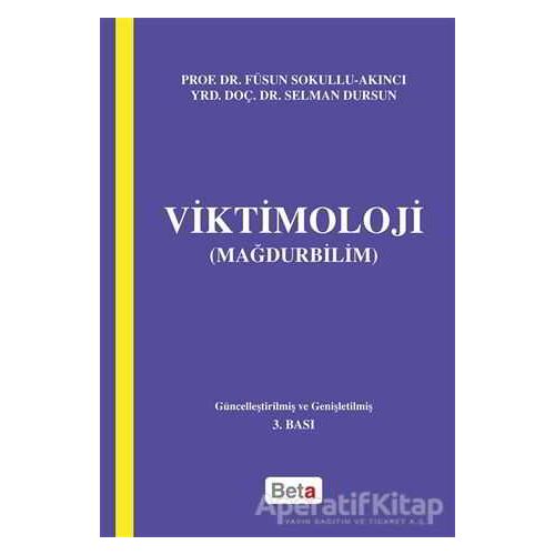 Viktimoloji - Selman Dursun - Beta Yayınevi