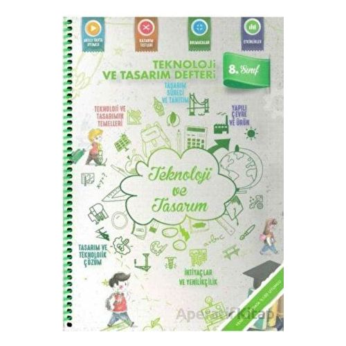 8.Sınıf Teknoloji Ve Tasarım Defteri Efx Akademi Yayınları