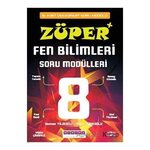 8.Sınıf Züper Fen Bilimleri Soru Modülleri Platon Yayıncılık