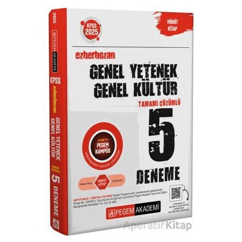 2025 KPSS Genel Yetenek Genel Kültür Ezberbozan Tamamı Çözümlü 5 Deneme
