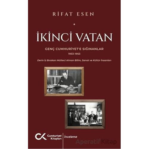 İkinci Vatan - Rifat Esen - Cumhuriyet Kitapları