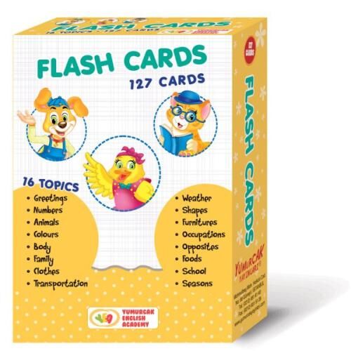 My Puppy İngilizce Flash Kartlar 127 Cards - Yumurcak