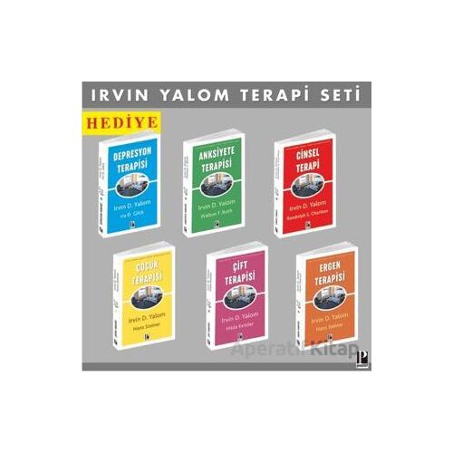 Irvin Yalom Terapi Seti - Hediyeli - Irwin D. Yalom - Pozitif Yayınları