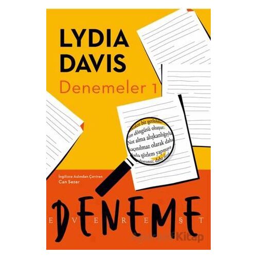 Denemeler 1 - Lydia Davis - Everest Yayınları