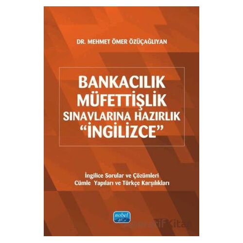 Bankacılık Müfettişlik Sınavlarına Hazırlık İngilizce
