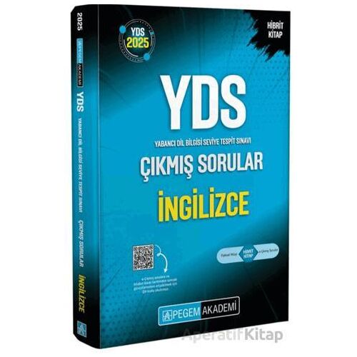 2025 YDS İngilizce Çıkmış Sorular - Kollektif - Pegem Akademi Yayıncılık