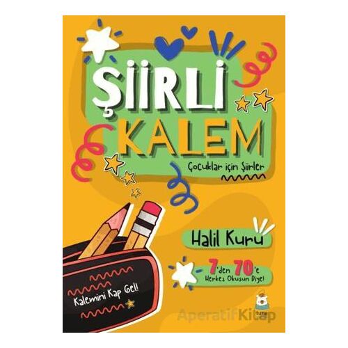 Şiirli Kalem - Halil Kuru - Luna Çocuk Yayınları