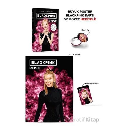Blackpink Rosé / K-Pop Yıldızları - Cihan Özata - Parodi Yayınları
