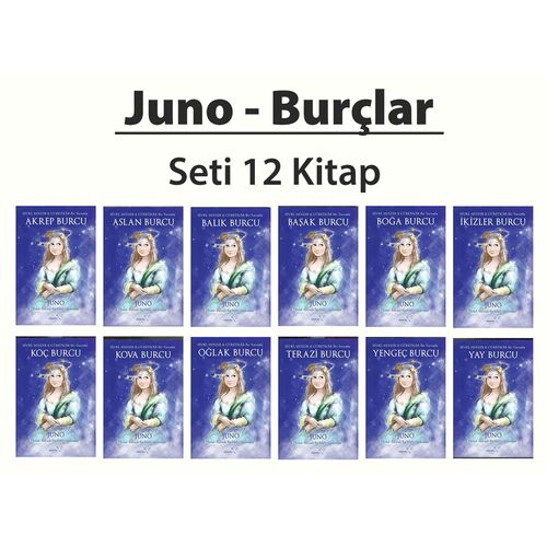 Juno - Burçlar Seti (12 Kitap) Paket Kitap Kampanyası