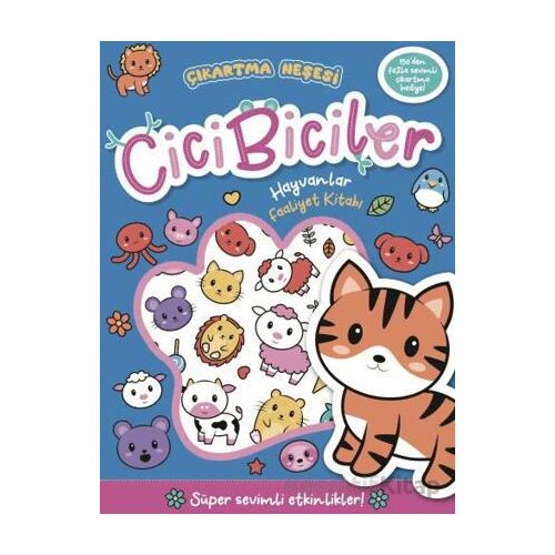 Cicibiciler Hayvanlar Faaliyet Kitabı - Connie Isaacs - Beta Kids