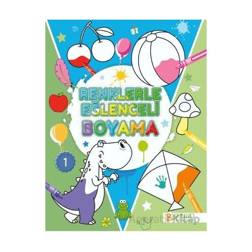 Renklerle Eğlenceli Boyama - 1 - Kollektif - Pırıltı Kitapları - Erkam