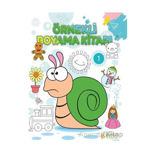 Örnekli Boyama Kitabı - 1 - Kollektif - Pırıltı Kitapları - Erkam