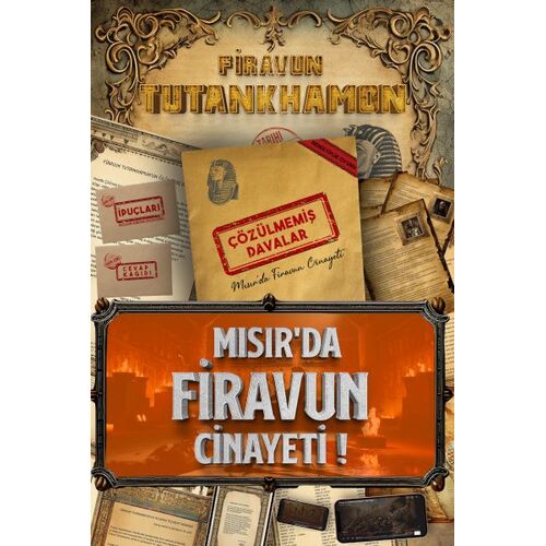 Mısırda Firavun Cinayeti Dedektif Oyunu - Molfy Kutu Oyunları