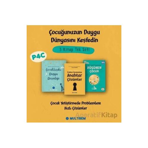 Bilinçli Ebeveyn Olma Setti- Çocuğumu Keşfediyorum (3 Kitap) - Kolektif - Multibem Yayınları