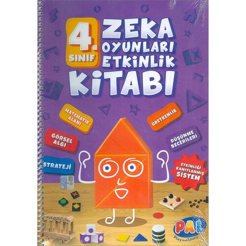4.Sınıf Zeka Oyunları Etkinlik Kitabı - Pal Play