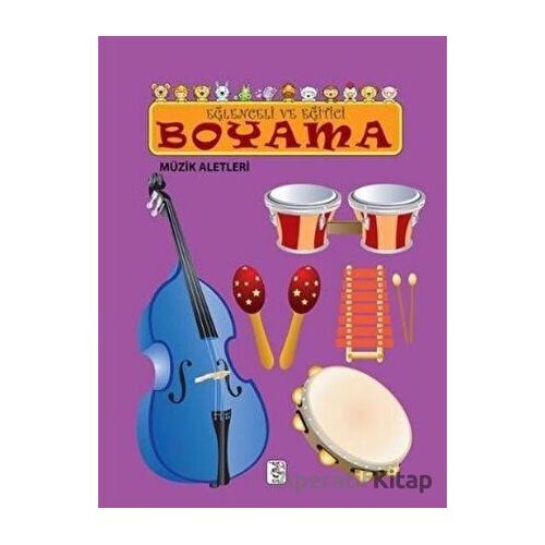 Eğlenceli ve Eğitici Boyama - Müzik Aletleri - Sis Yayıncılık