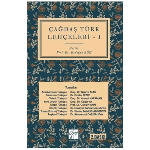 Çağdaş Türk Lehçeleri I - Kolektif - Gazi Kitabevi