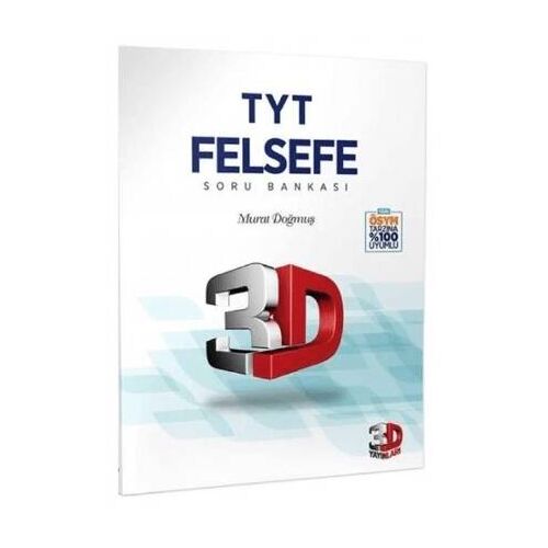TYT Felsefe Soru Bankası PDF - 3D Yayınları