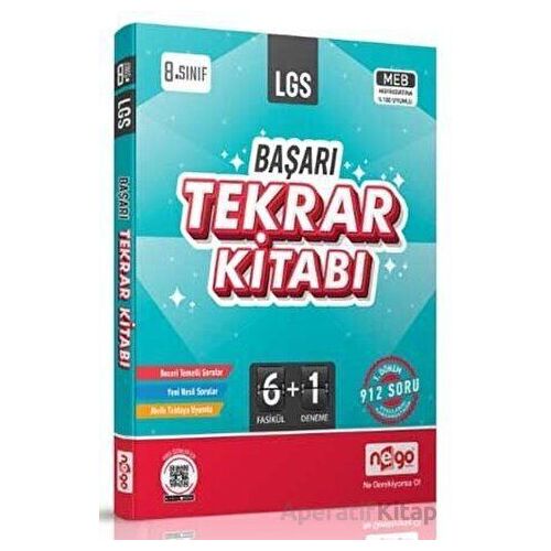 Nego 8. Sınıf LGS Başarı Tekrar Kitabı